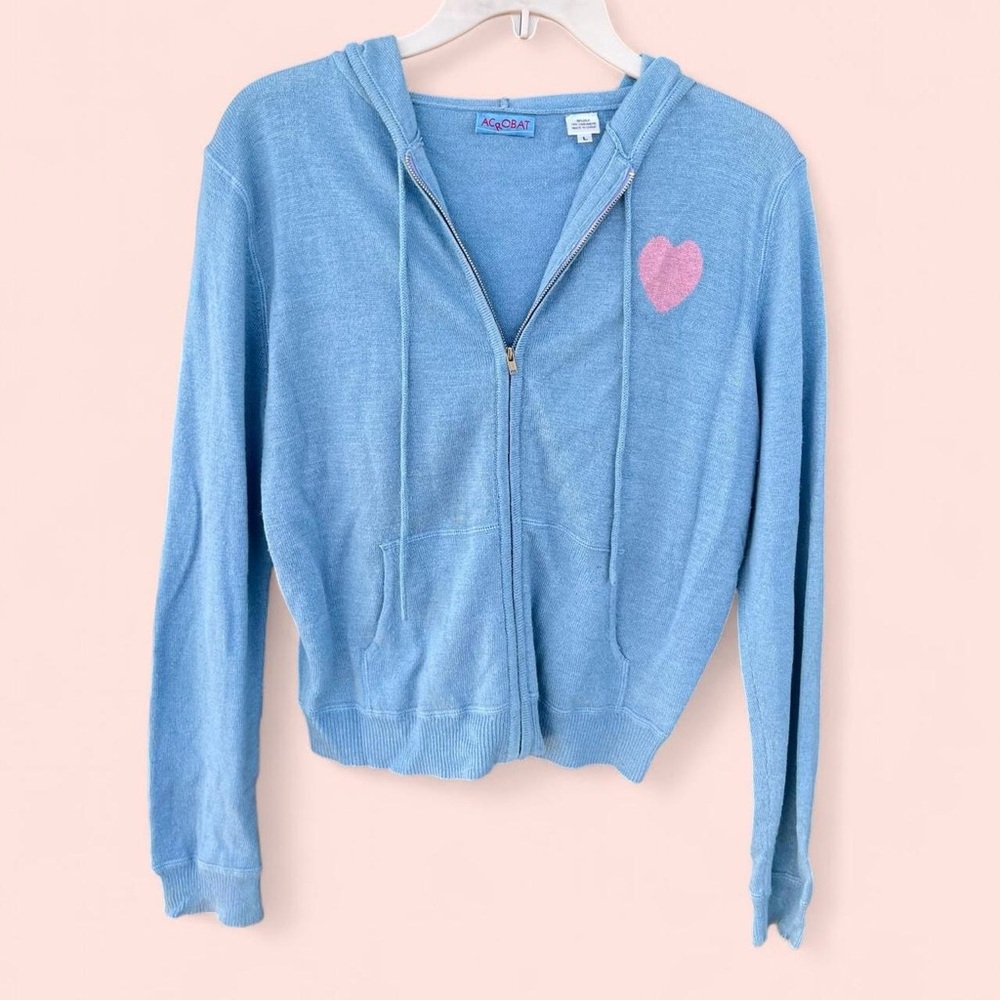 Acrobat | Vintage Silk + Cashmere Hoodie 🩷